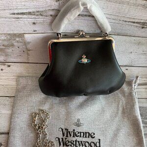 🔥Vivienne Westwood🔥  Granny Frame pebble leather